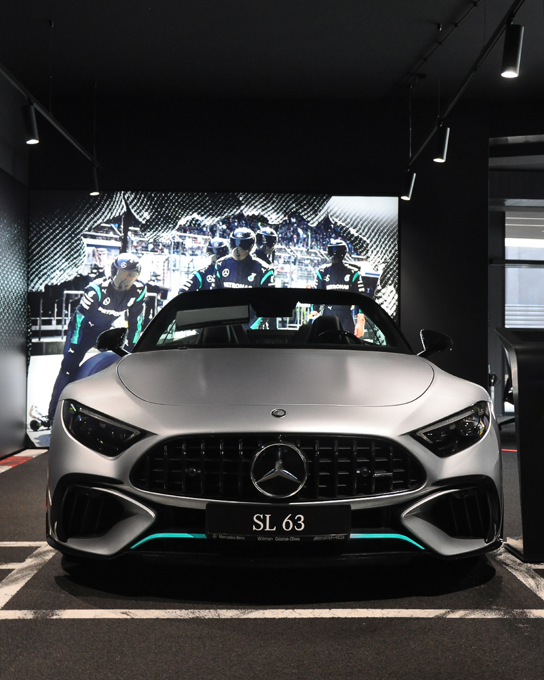 Przód Mercedes-AMG SL 63 Motorsport Collectors Edition, Witman Gdańsk