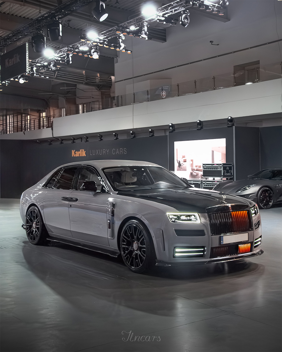 Detal Rolls-Royce Ghost, Poznań Motor Show